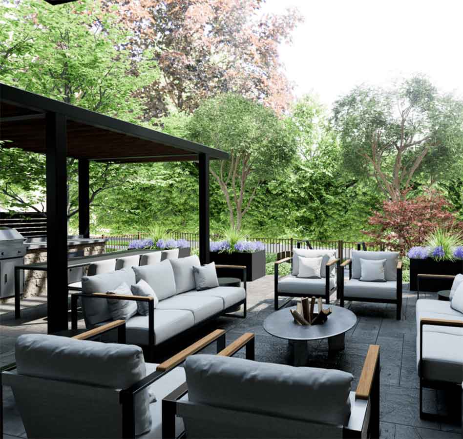 Fletcher Residence 3 private terrace